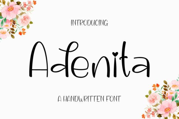 Adenita: A Handwritten Font That Adds Charm to Every Maker’s Design