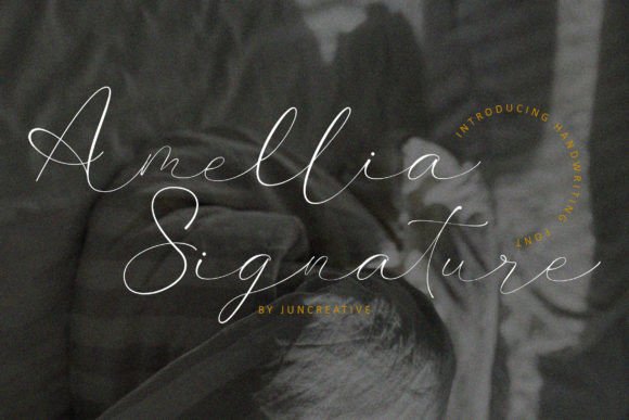 Amellia Signature: The Elegant Script Font That Elevates Every Maker’s Design