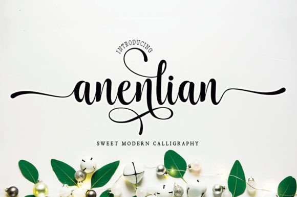 Anenlian: A Dazzling Script Font for Modern Web Design