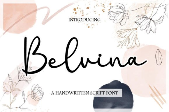 Belvina: A Timeless Handwritten Font for Scroll-Stopping Brand Content