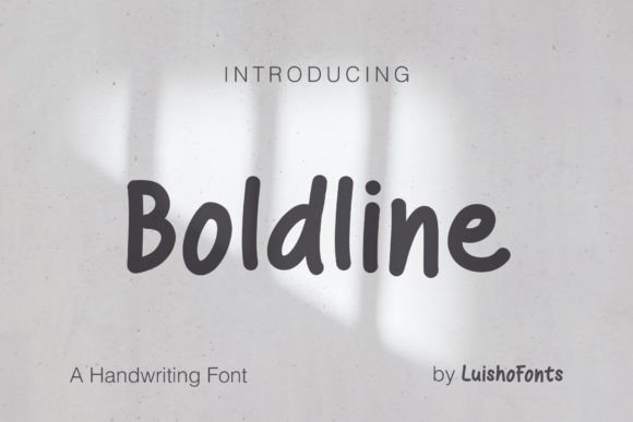 Boldline: A Modern Script Font That Elevates Your Brand
