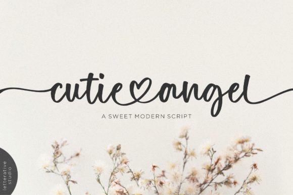 Cutie Angel: A Sweet Script Font for Elegant Editorial Design