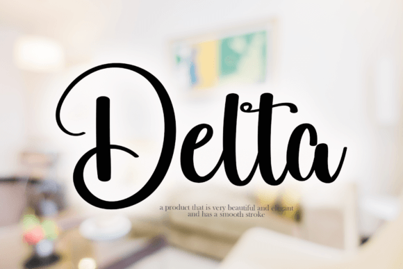 Delta: A Handwritten Font That Elevates Editorial Design