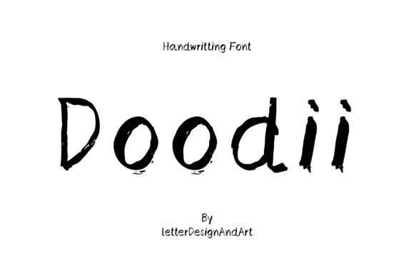 Doodii: A Handwritten Font for Lively Editorial Touches