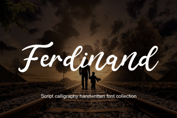 Ferdinand: A Handwritten Font for Modern Editorial Design