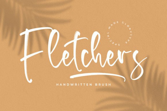 Fletchers: A Handwritten Brush Font That Elevates Web Design
