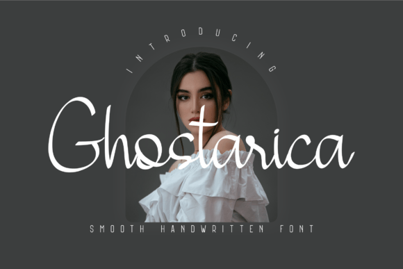 Ghostarica: A Modern Handwritten Font for Elegant Web Design