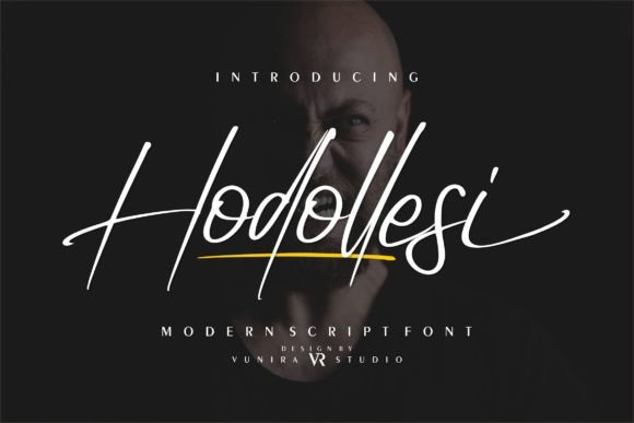 Hodollesi: A Handwritten Font That Elevates Web Design with Elegance