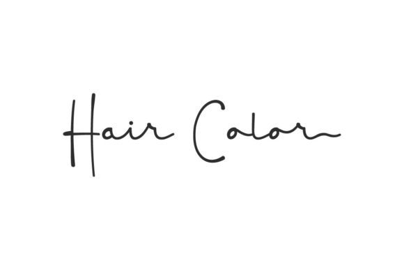 How Hair Color Font Transformed My Bakery’s Branding