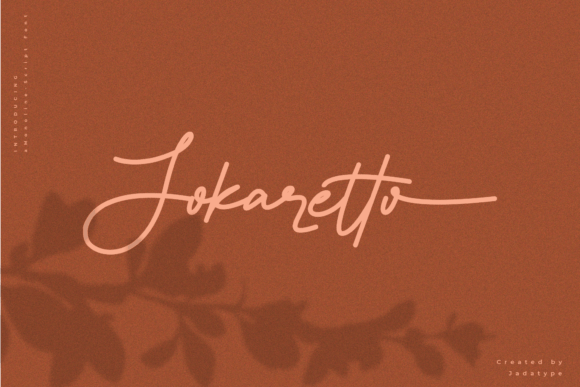 Jokaretto: A Web Designer’s New Go-To Script Font for Digital Branding