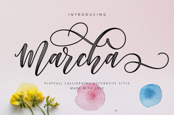 Marcha: A Joyful Handwritten Font for Social Media and Campaign Design