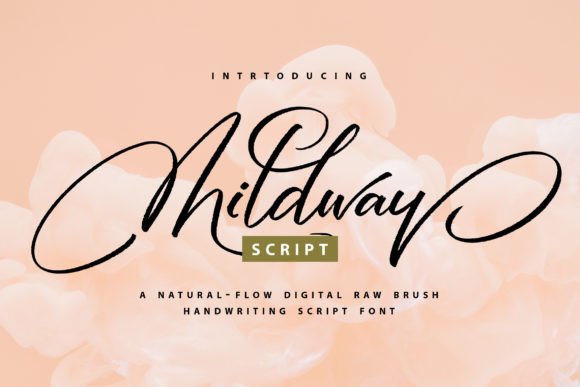 Mildway: A Handwritten Script Font for Modern Web Design