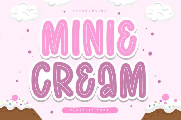 Minie Cream: A Cool, Casual Handwritten Font for Crafters and Makers