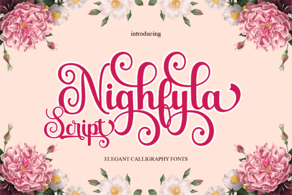 Nighfyla: A Handwritten Script Font for Modern Web Design and Digital Branding