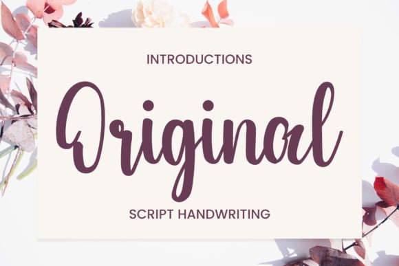 Original: A Designer’s Take on Script Amp’s Stylish Typeface