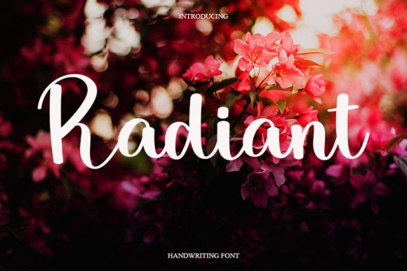 Radiant: A Luxurious Handwritten Font for Polished Branding