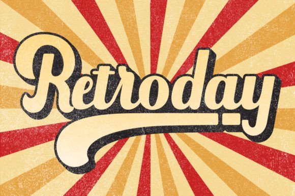 Retroday: How a Retro Script Font Boosted Our Campaign's Visual Impact
