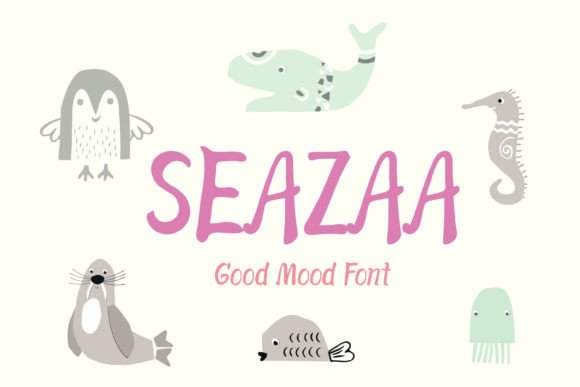 Seazaa: A Relaxed Handwritten Font That Elevates Small Business Branding